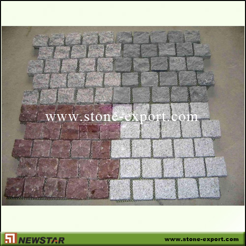 Paver(Paving Stone),Mesh Cobblestone,Granite