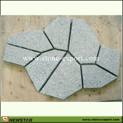 Paver(Paving Stone),Mesh Cobblestone,G603 Mountain Grey