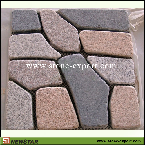 Paver(Paving Stone),Mesh Cobblestone,Granite