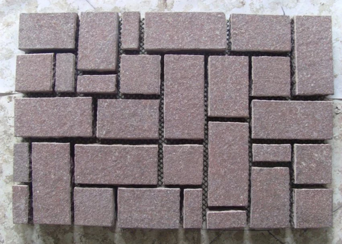 Paver(Paving Stone),Mesh Cobblestone,granite