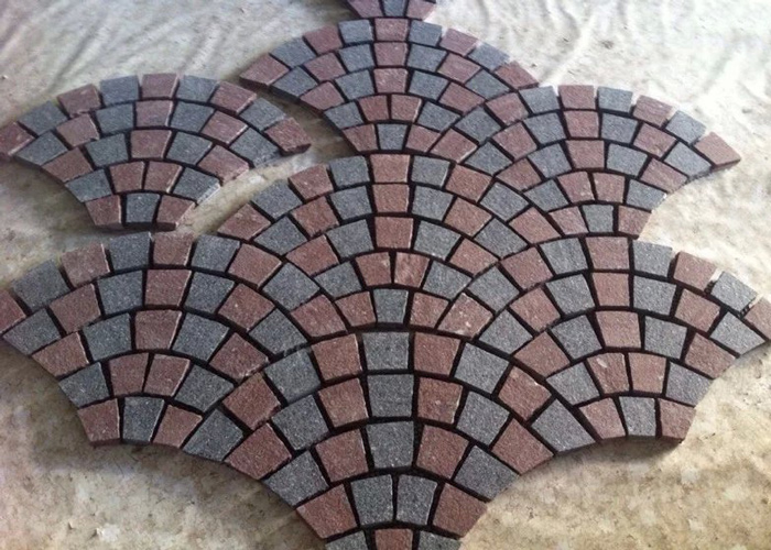 Paver(Paving Stone),Mesh Cobblestone,granite