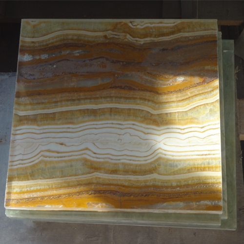 Gemstone and Onyx,Onyx Laminated Glass,Tiger Onyx