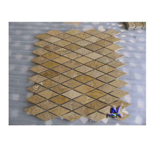Marble Products,Marble Mosaic Tiles,Copper Yellow