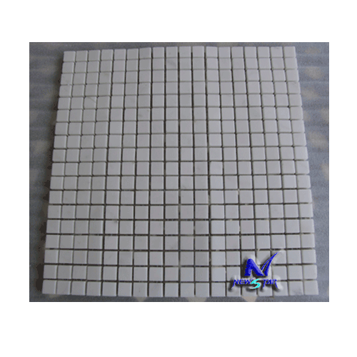 Mosaic Tile,Marble Mosaic,White Marble