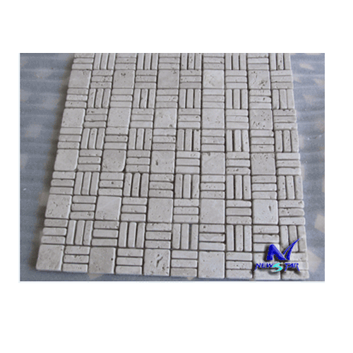 Marble and Onyx Products,Marble Mosaic Tiles,White Travertine