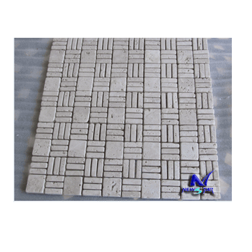 Marble Products,Marble Mosaic Tiles,White Travertine