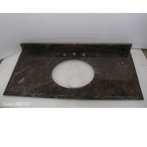 Countertop and Vanity top,Marble Vanity and Countertop,Dark Emperador