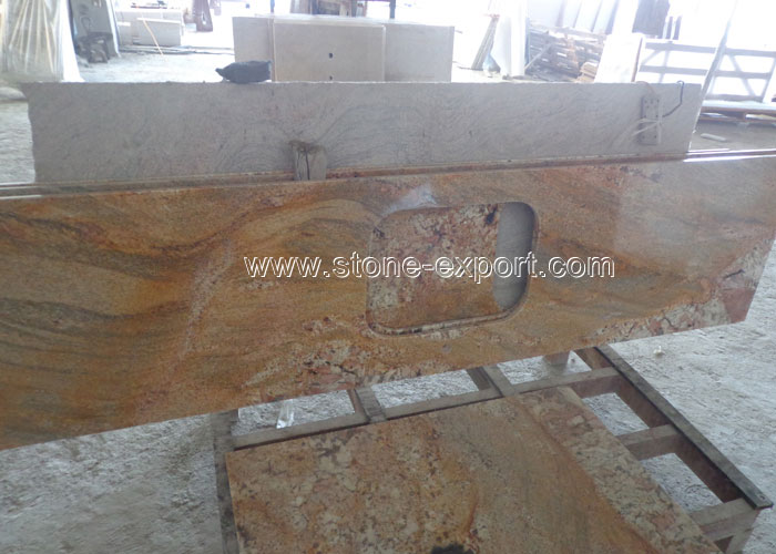 Hotel Countertops series,kitchen Countertops,King Golden Granite