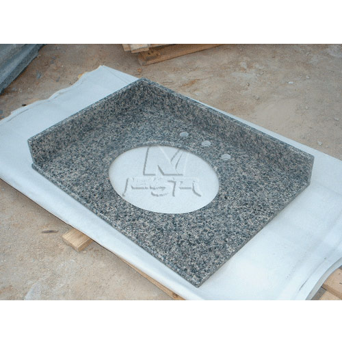 Countertop and Vanity top,Granite Vanity top,Leopard Skin Yellow