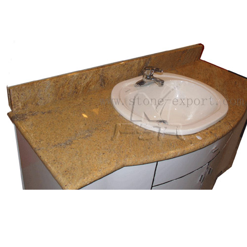 Countertop and Vanity top,Granite Vanity top,Madura Gold