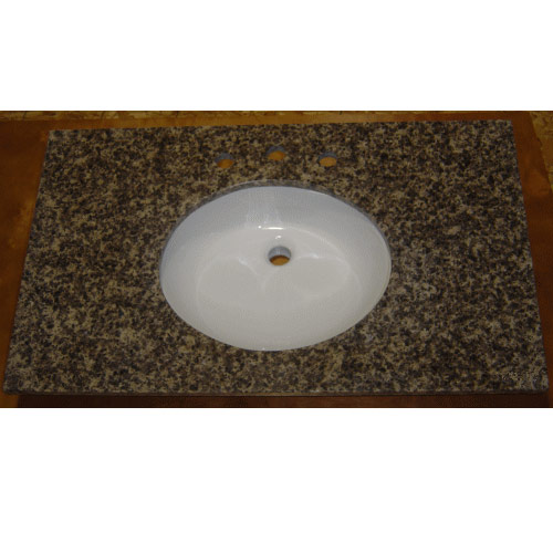 Countertop and Vanity top,Granite Vanity top,Leopard Skin Black