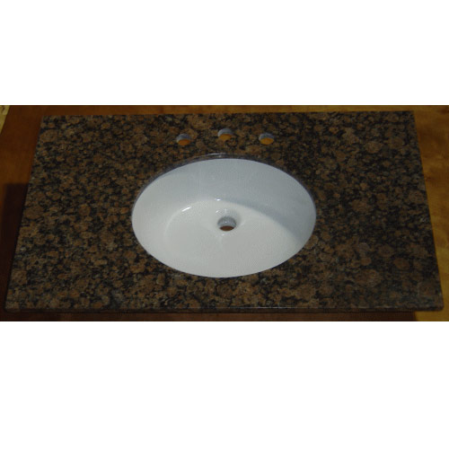 Countertop and Vanity top,Granite Vanity top,Baltic Brown