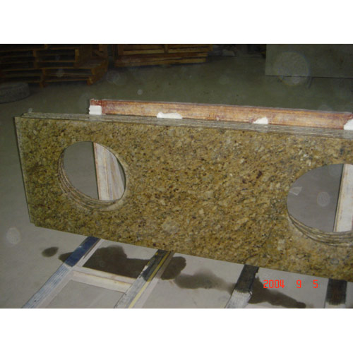 Countertop and Vanity top,Granite Vanity top,River Yellow