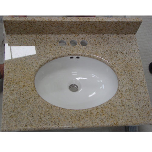 Countertop and Vanity top,Granite Vanity top,Golden Yellow