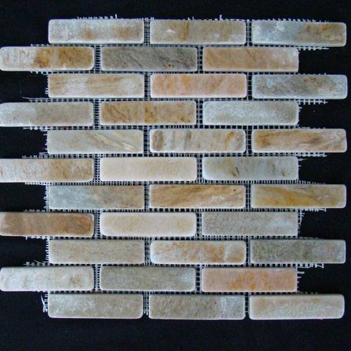 Slate and Quartzite,Slate Mosaic and Border,Rusty Slate
