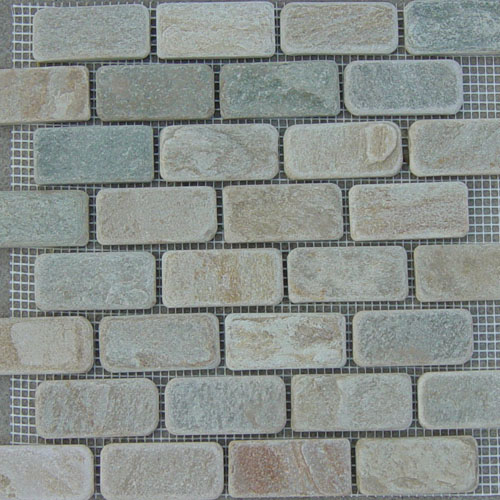 Slate and Quartzite,Slate Mosaic and Border,Yellow Slate