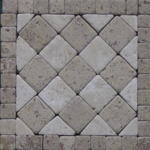 Slate and Quartzite,Slate Mosaic and Border,White Slate