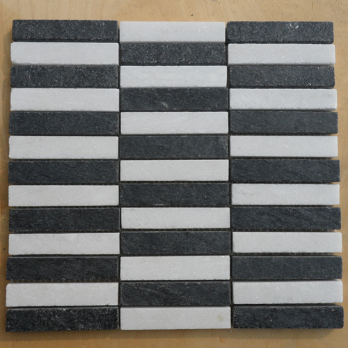 Slate and Quartzite,Slate Mosaic and Border,Natural Slate