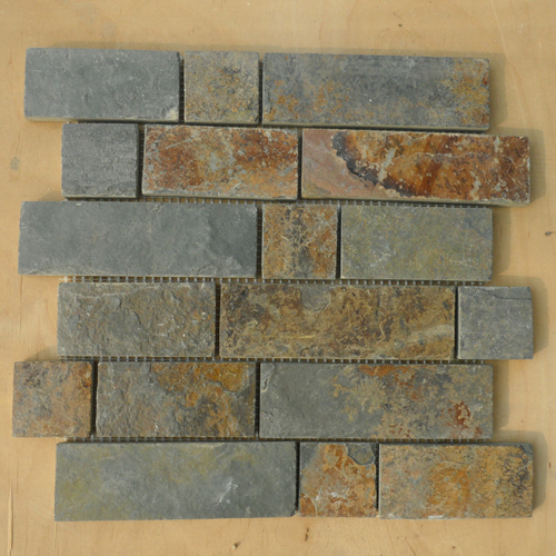 Slate and Quartzite,Slate Mosaic and Border,Natural Slate