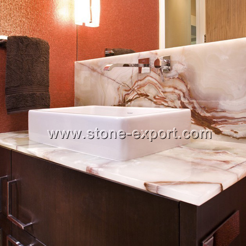 Countertop and Vanity top,Onyx Countertop,White Onyx