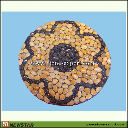 Pebble Series,Stone Mats,Yellow Pebble