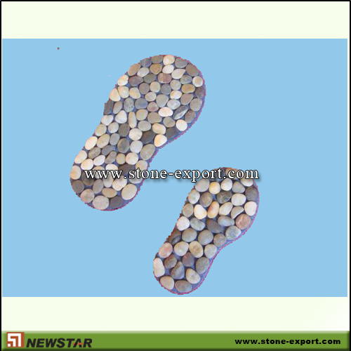 Pebble Series,Pebble Mat,Multicolor Pebble