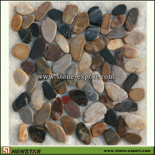 Pebble Tiles Pebble Mosaic Tiles Handmade Tiles Machine Made