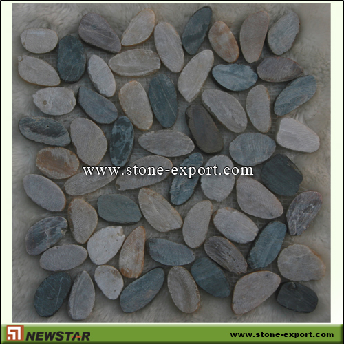 Machine Made Pebble Tiles Pebble Tiles Pebble Mosaic Tiles