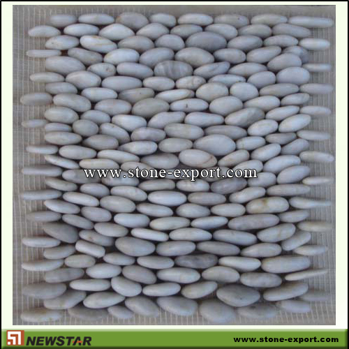 Pebble Series,River Pebble Tile,White Pebble