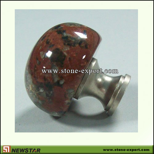 Construction Stone,Stone knobs and Handles,Granite AfricanRed
