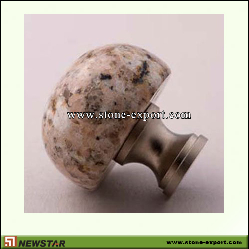 Construction Stone,Stone knobs and Handles,G682 Golden Yellow