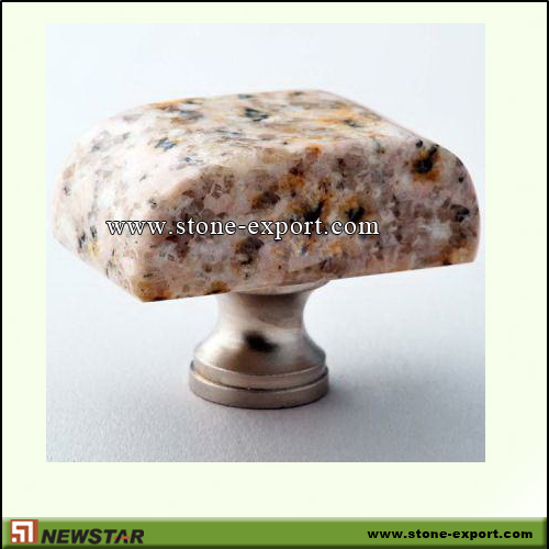 Construction Stone,Stone knobs and Handles,G682 Golden Yellow