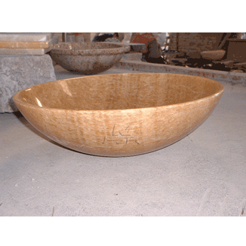 Stone Sink and Basin,Stone Sink,Wooden Yellow