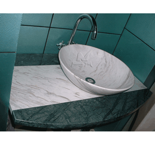 Stone Sink and Basin,Stone Pedestal,Volakas