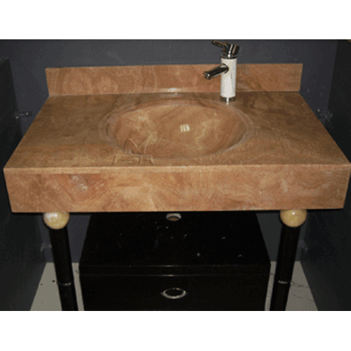 Stone Sink and Basin,Stone Pedestal,Marble