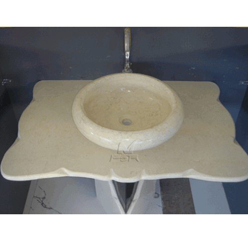 Stone Sink and Basin,Stone Pedestal,Galala Beige