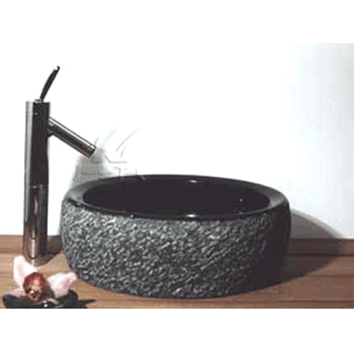 Stone Sink and Basin,Stone Bowl,Absolute Black