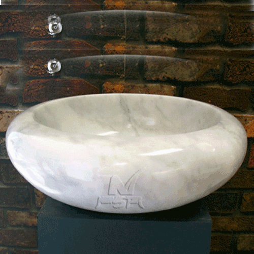 Stone Sink and Basin,Stone Bowl,Bianco Carrara