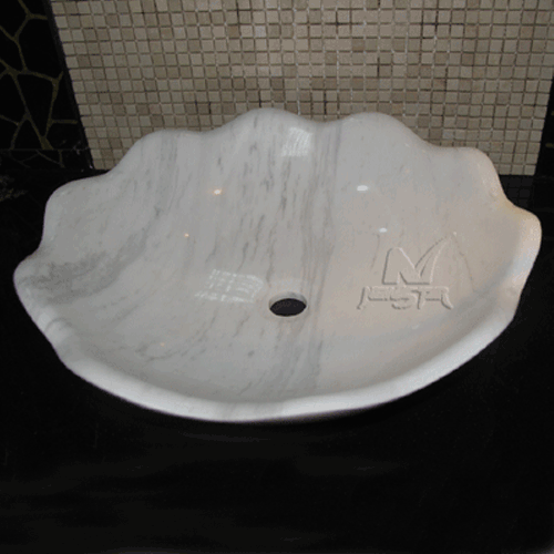Stone Sink and Basin,Stone Bowl,Bianco Carrara 