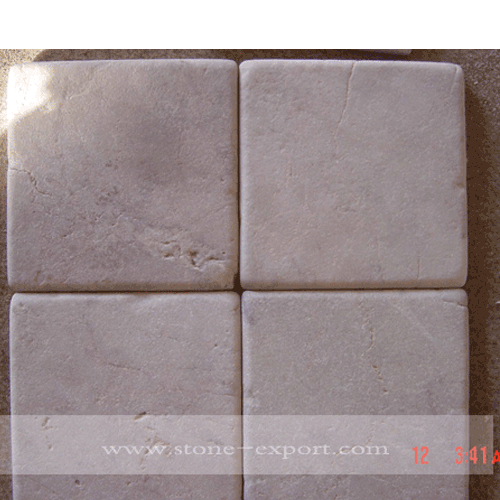 Marble Products,Brushed Marble(Tumbled Marble),Red Cream 