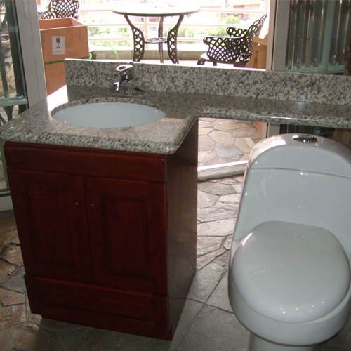 Countertop and Vanity top,Vanity With Ceramic Sinks,Granite