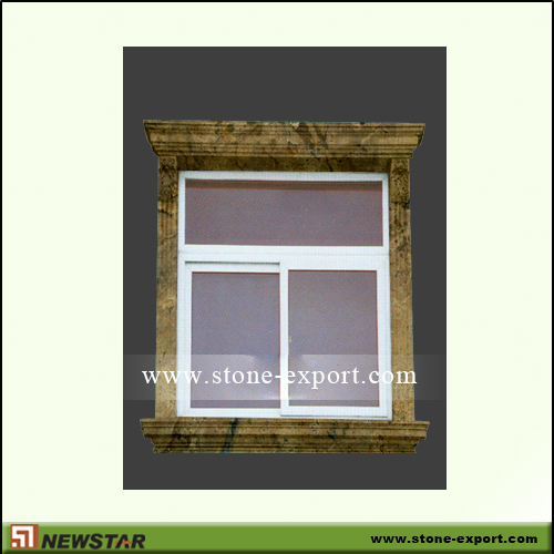 Construction Stone,Door and window Surrounds,China Travertine