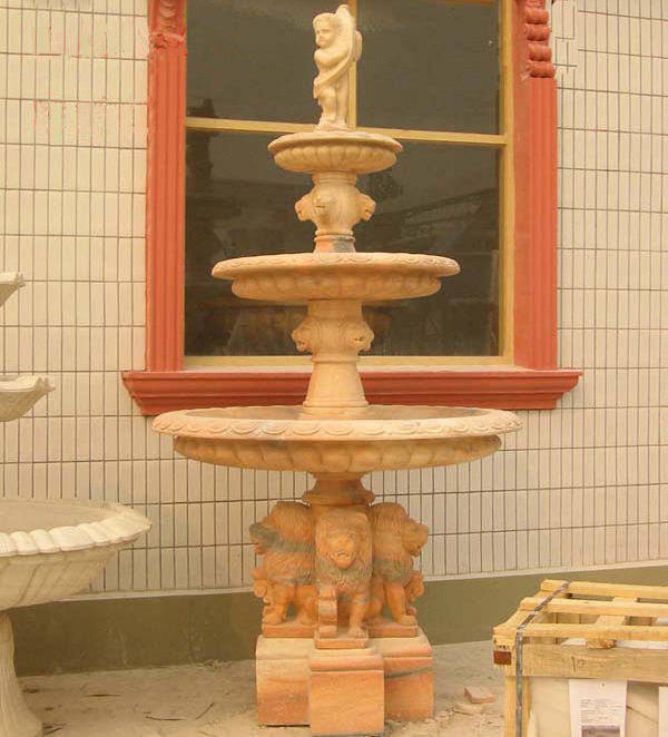 Stone Products Series,Water fountain,Pink Marble