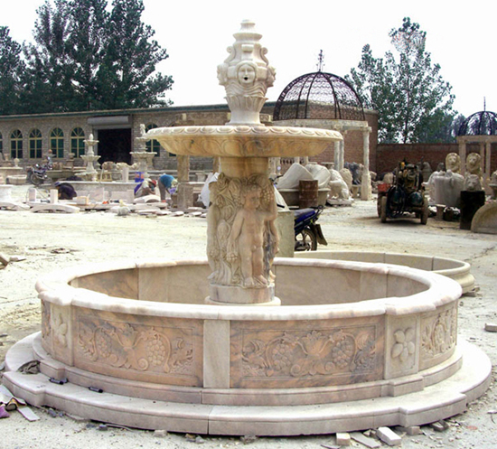 Stone Products Series,Water fountain,Pink Marble