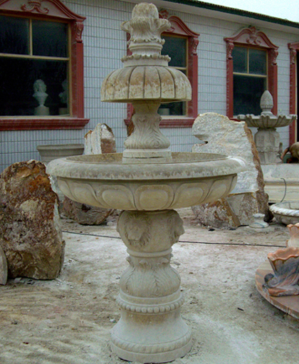 Stone Products Series,Water fountain,Yellow Marble