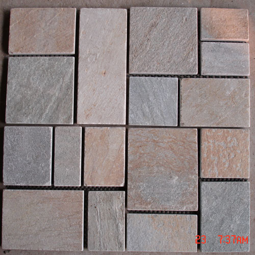 Slate and Quartzite,Slate Mats and Pattern,Red Slate