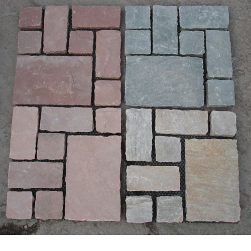 Slate and Quartzite,Slate Mats and Pattern,Red Slate