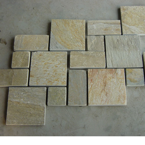 Slate and Quartzite,Slate Mats and Pattern,Yellow Slate