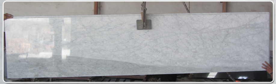 bianco carrara white marble countertop