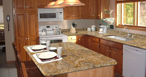 Golden Crystal Granite Countertops